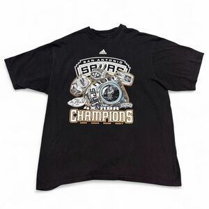 Rare Vintage San Antonio Spurs NBA Champions Adidas Men's Oversized Extra Large